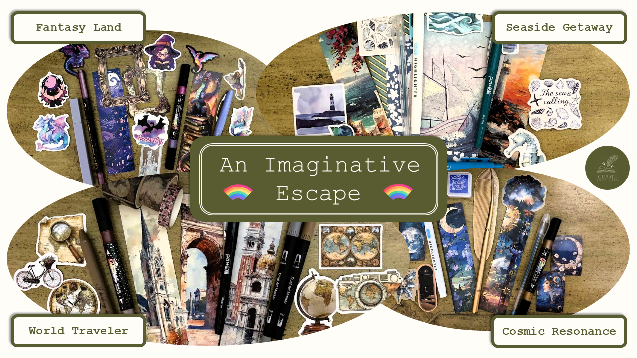 Banner image for "An Imaginative Escape" Journaling Mystery Bundle Collection