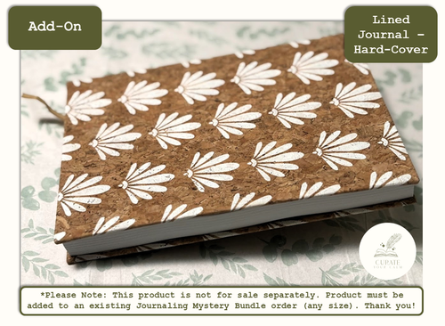 Add a Hard-Cover Lined Journal