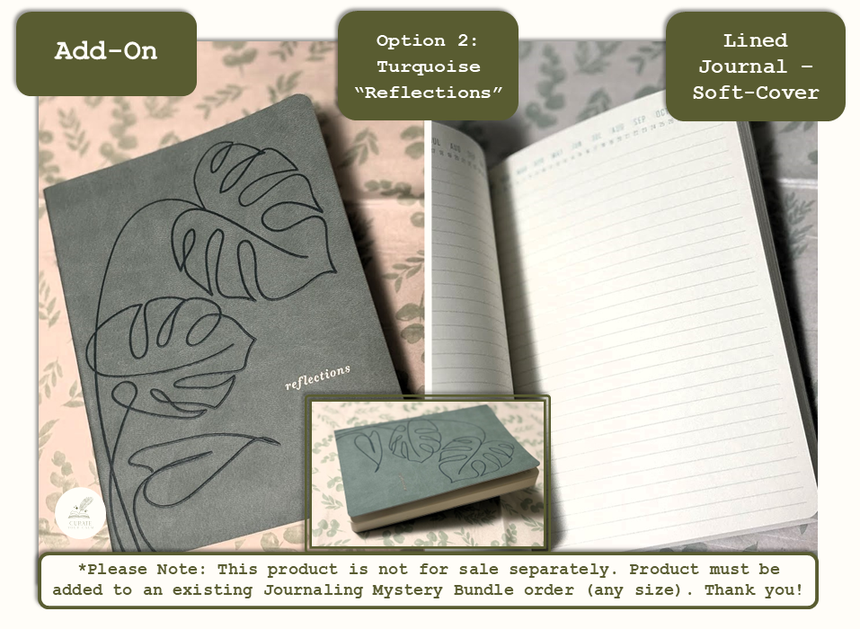 *ADD* a Soft-Cover Lined Journal