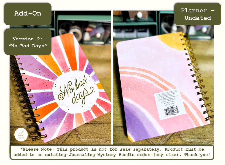 *ADD* an Undated Planner