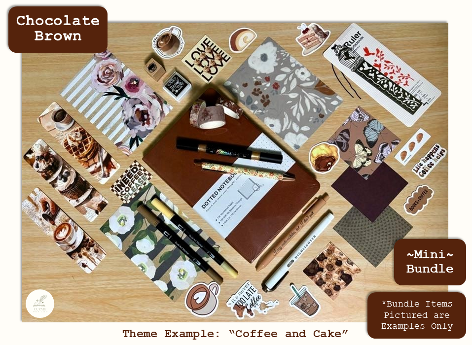 Chocolate Brown - Mini Journaling Mystery Bundle