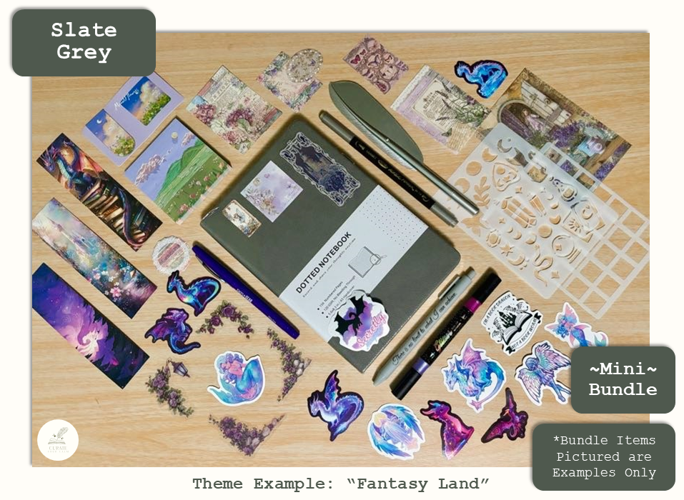 Slate Grey - Mini Journaling Mystery Bundle