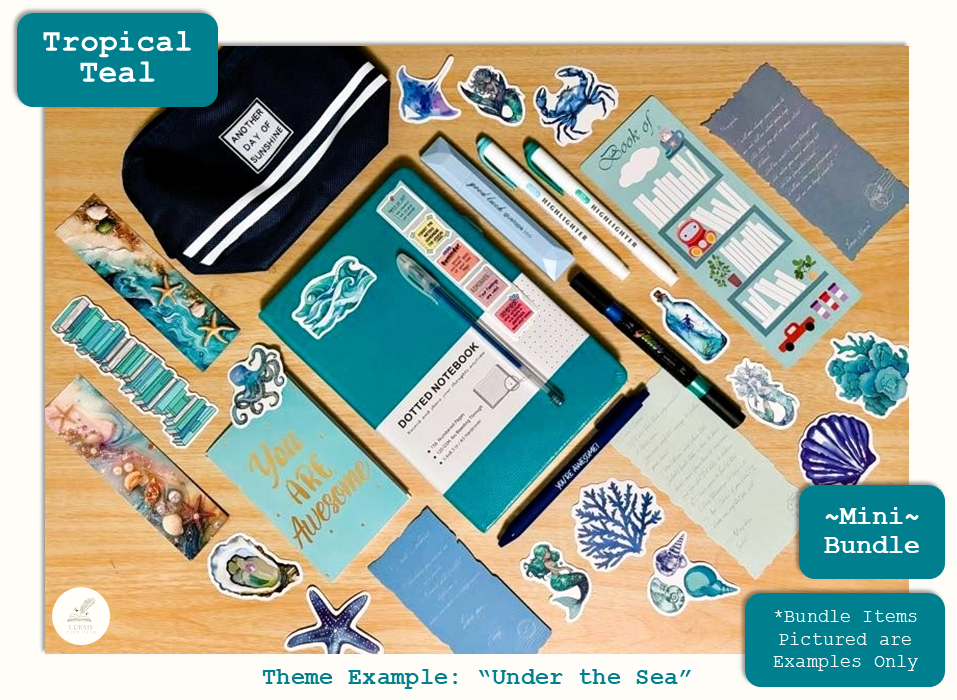 Tropical Teal - Mini Journaling Mystery Bundle