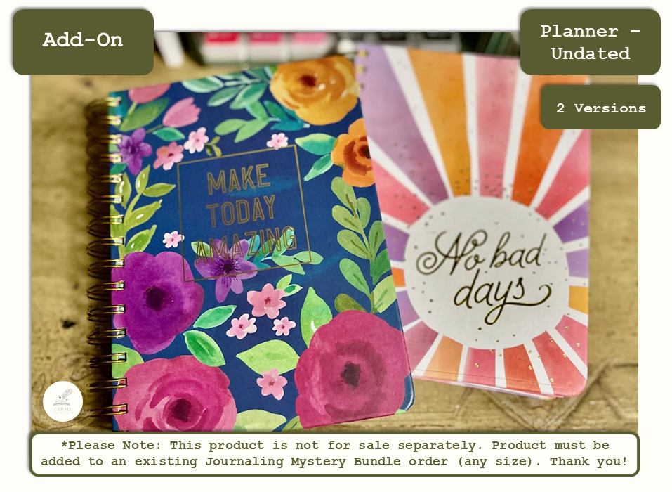 *ADD* an Undated Planner