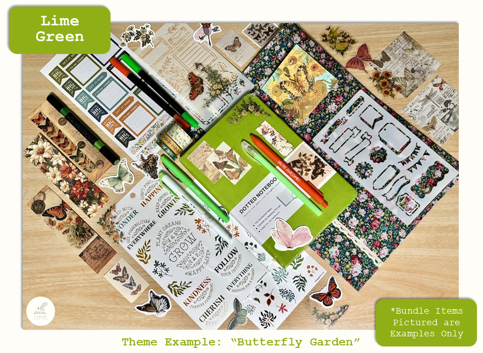 Lime Green - Journaling Mystery Bundle