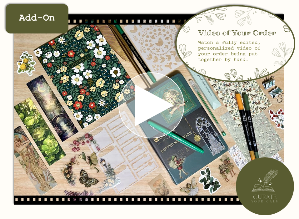 Fully Edited ASMR Curating Video